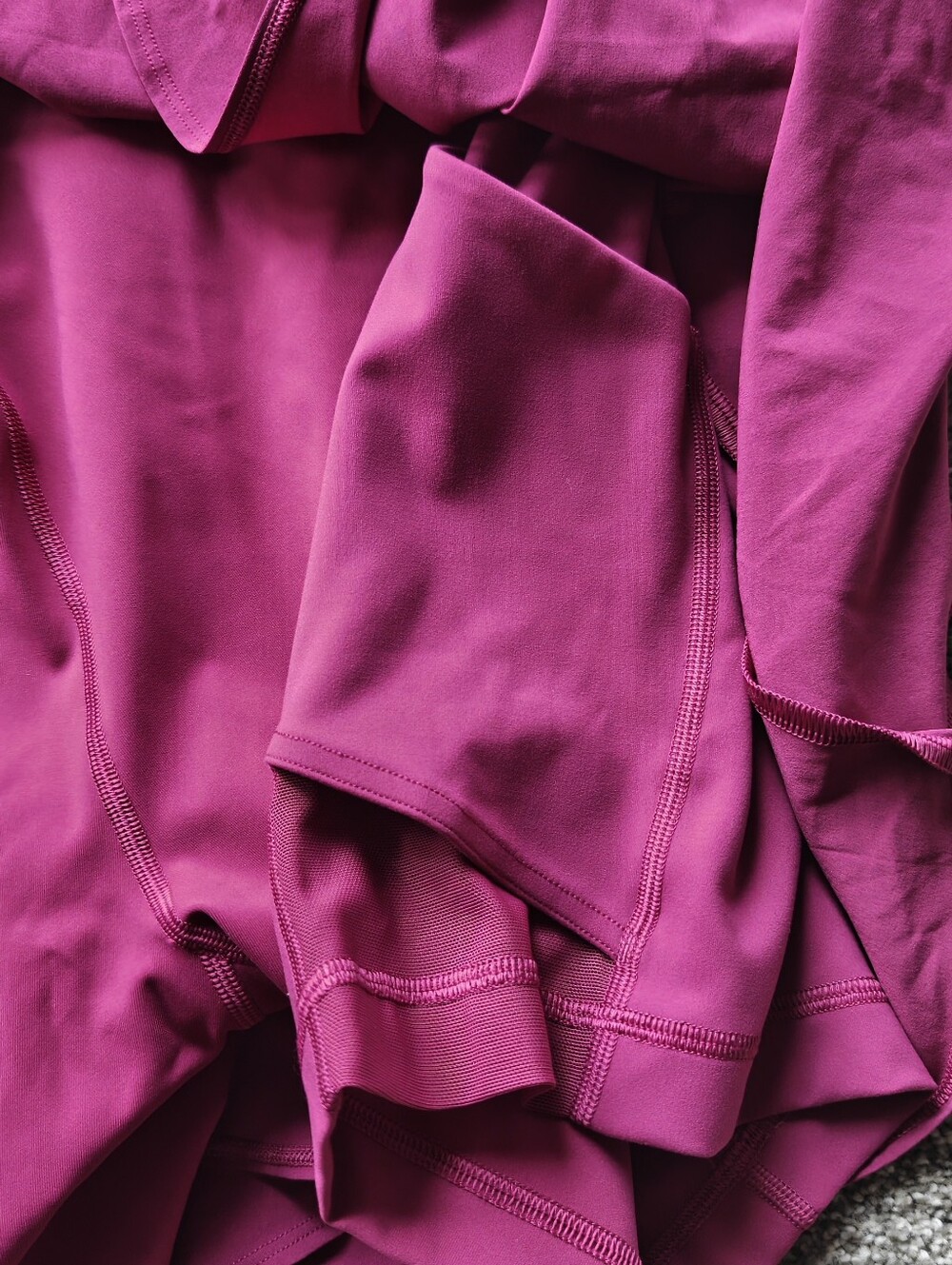 Lululemon Everlux Short-Lined Tennis Tank Top Dress 8" Magenta Purple - Picture 7 of 12